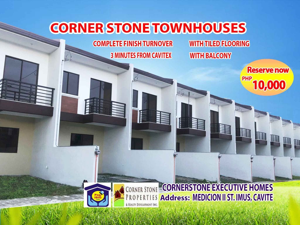 Cornerstone – Pag-ibig Rent to Own Houses for Sale in Imus Cavite | Pag