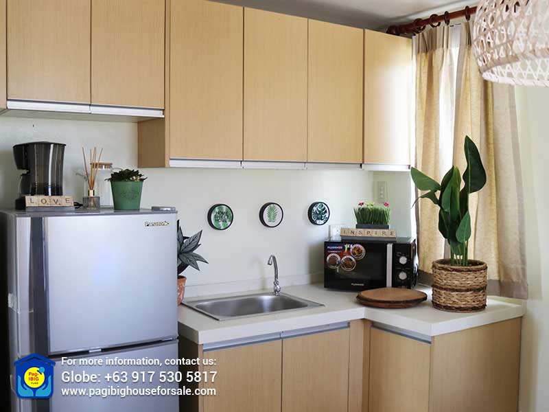 Kitchen area of Duplex at Valenzia Estates